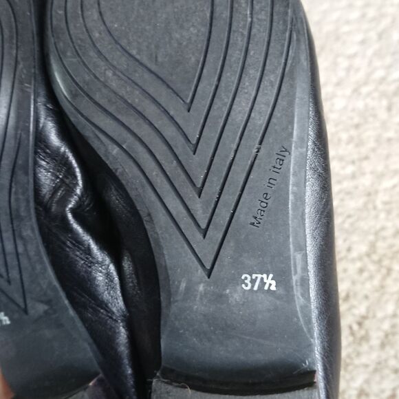 Ferca 81 Black Ballerina Flats size 37.5 - Picture 10 of 13